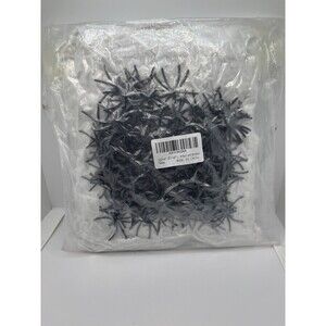 Indoor Outdoor Halloween Spider Web Decor 1200 Feet Web with Plastic Spiders